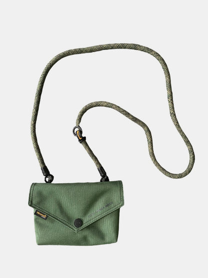 Himawari Solid Color Envelope Shape Crossbody Bag with Removable Strap