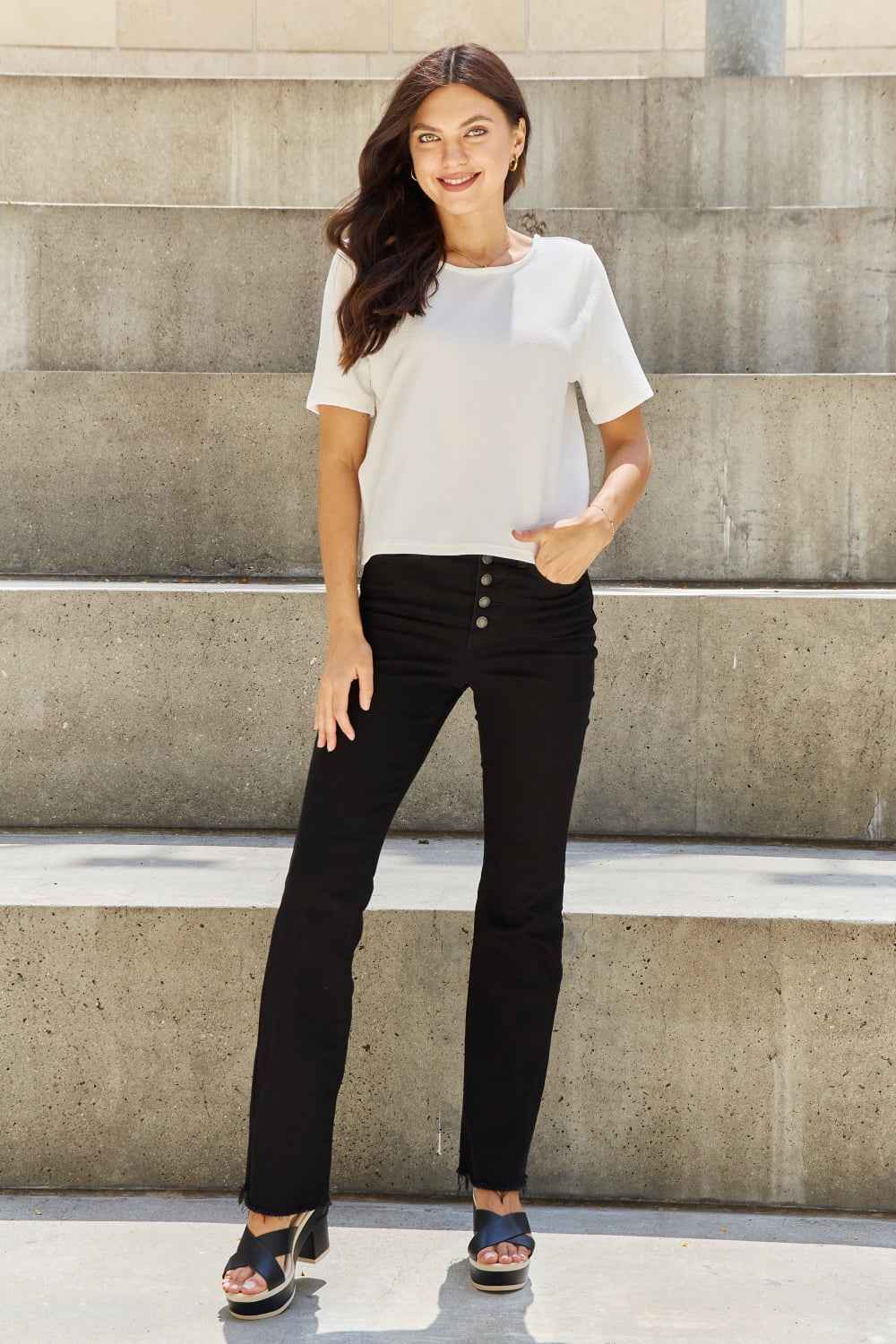 And The Why Pearly White Full Size Criss Cross Pearl Detail Open Back T-Shirt 55c321af1a584fb8b88abe8de43a2ae8-Max