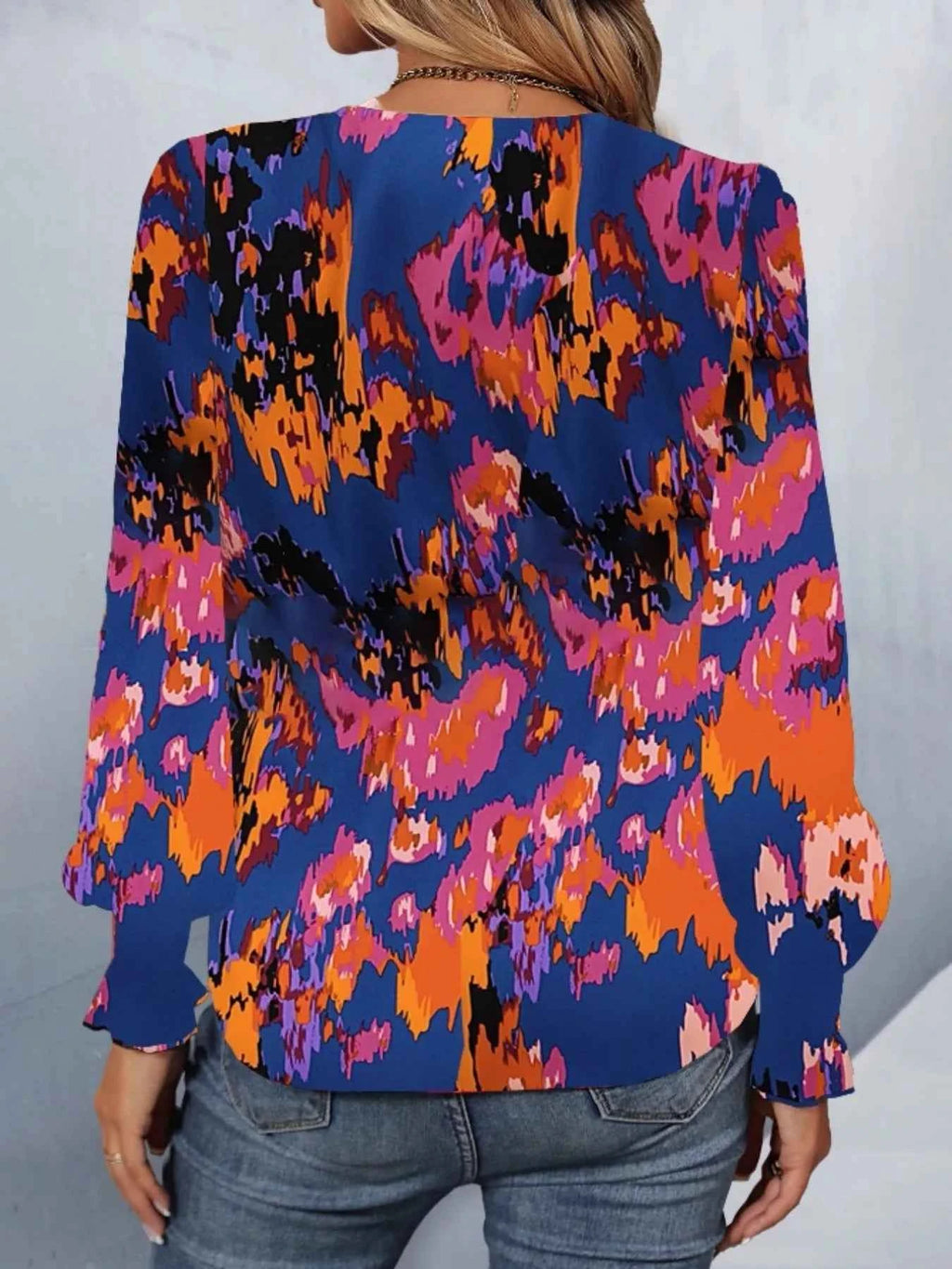 Printed Button Up Long Sleeve Shirt 55cdf827-7fcc-48d8-8511-a4627858e618-Max-Origin
