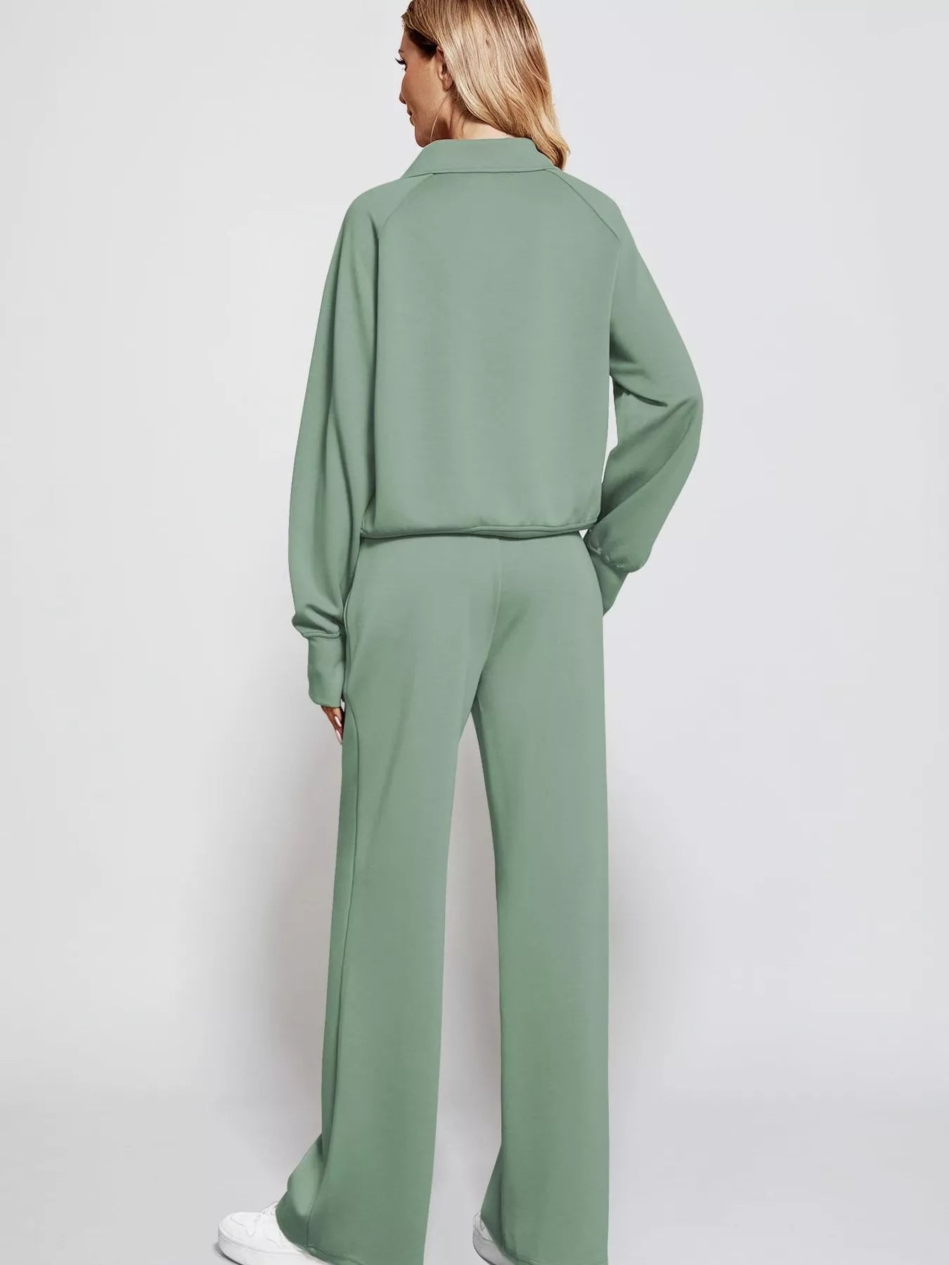 Full Size Half-Zip Sweatshirt and Wide-Leg Pants Set Plus Size 55eb5ed5860b4e05b69e7f099f92263b-Max-Origin