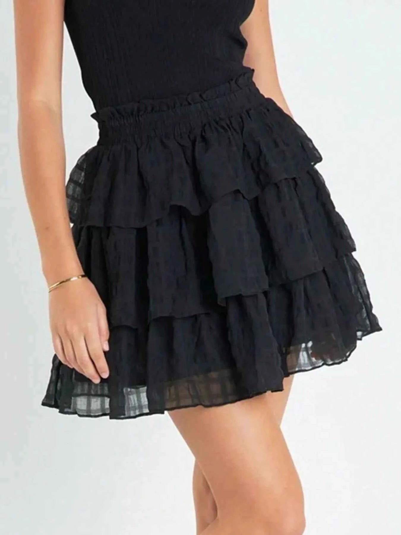 Ruffle Layered Mini Skirt 55ecc4e0-872a-4078-b0a5-f7e1100b1402-Max-Origin