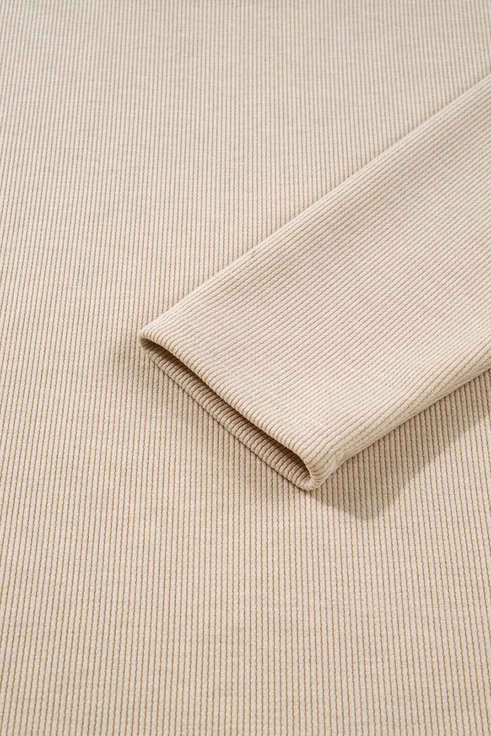 Jet Stream Drawstring Pullover Hoodie and High Waist Pants Corduroy Suit 5641816a04d591d1