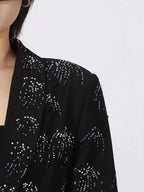 Rhinestone Button Down Long Sleeve Blazer 5644f0e7-73a6-4aa5-82eb-92d0478dffc5-Max-Origin