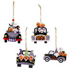 4-Piece Halloween Element Car-Shape Hanging Widgets 567da84e826648708e1bc2e3a0b87840-Max