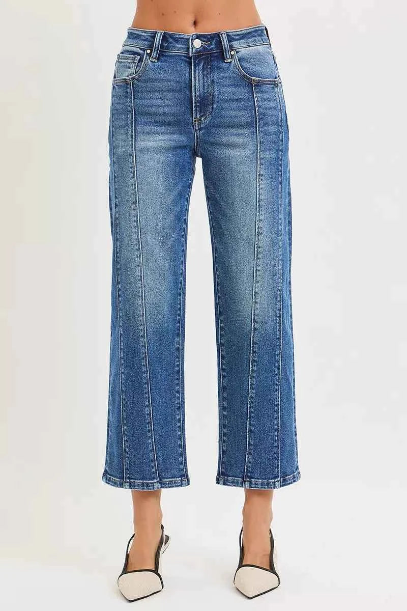 RISEN High Rise Crop Straight Jeans 56af840c513248b78152c02c4491046d-Max-Origin