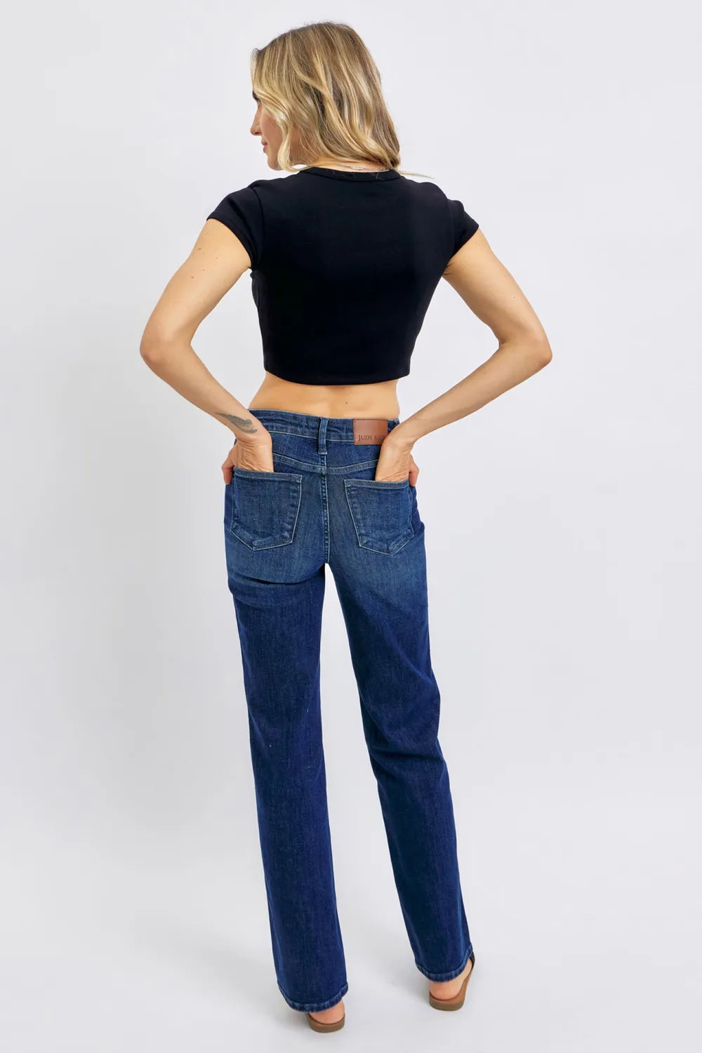 Judy Blue Full Size Tummy Control Straight Jeans Plus Size 56b7e062-acfe-4b64-9985-41daae9b57c3-Max