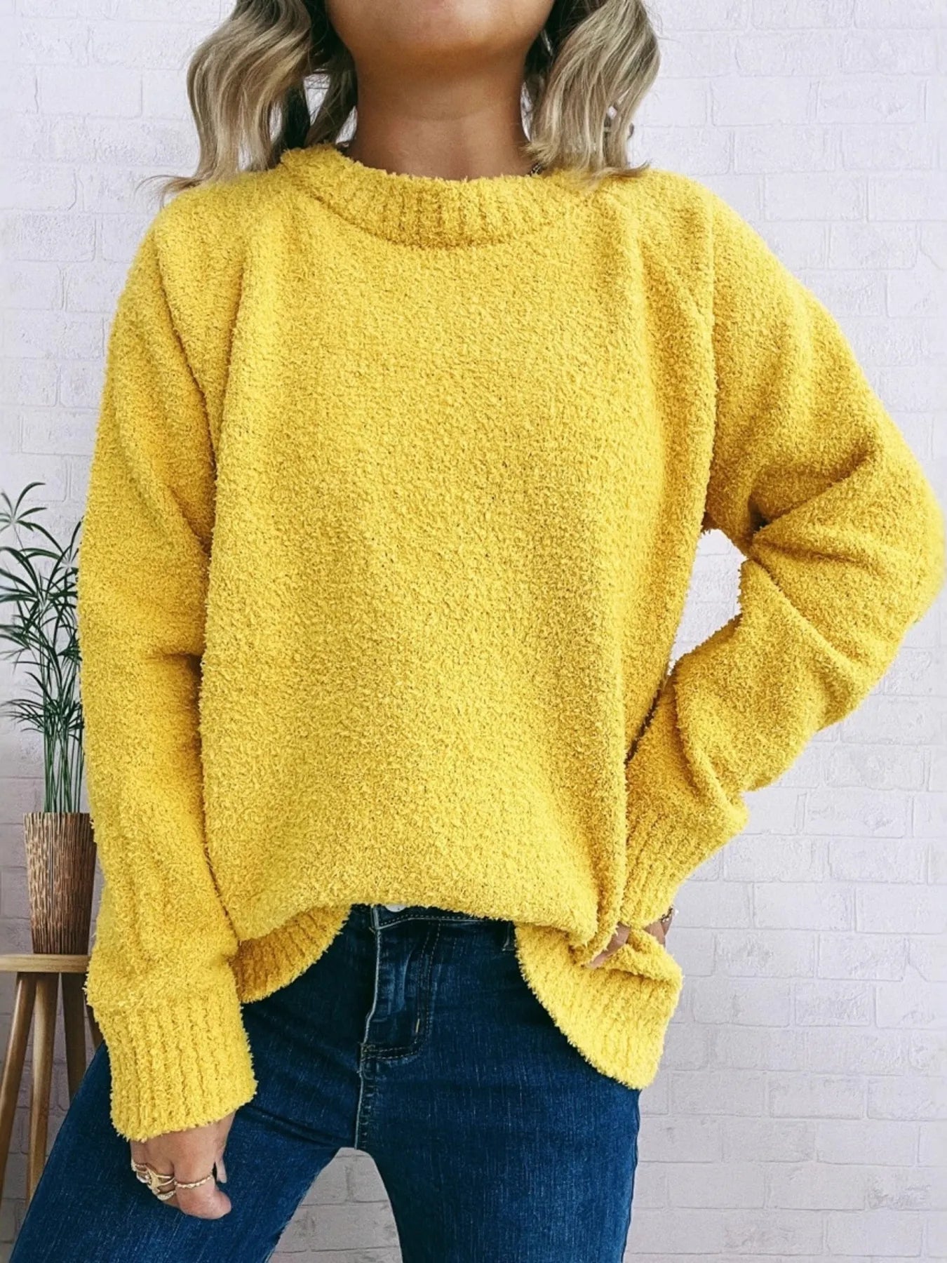 Round Neck Raglan Sleeve Sweater 56ccf9c8e8844fdcae528fe2fcdd8326-Max-Origin