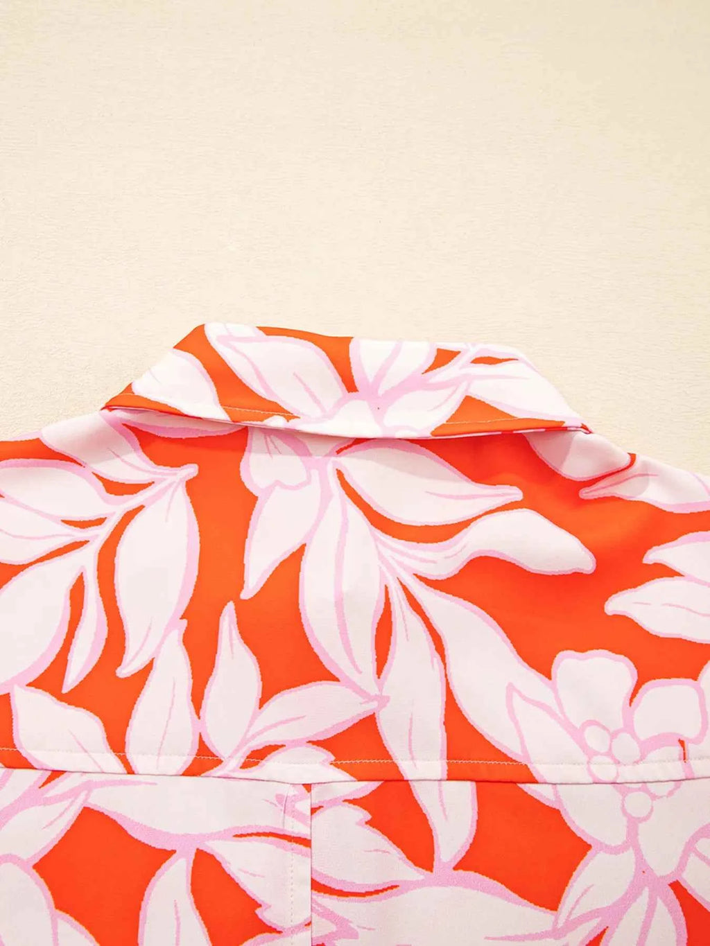 Botanical Print Single Chest Pocket Button Up Shirt 56eee01bac444ba8932c4862c35ad8bc-Max-Origin