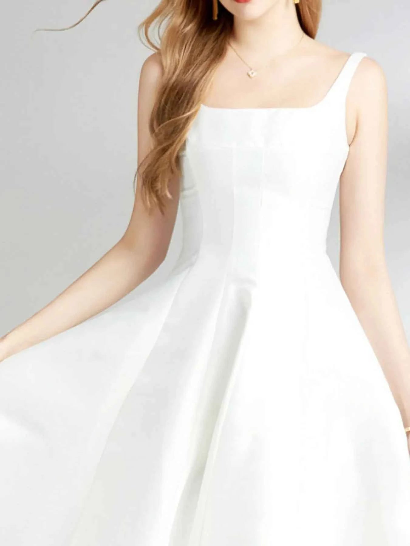 A-Line Silhouette Midi Sleeveless Dress 5700d14b-8f61-4f95-9637-14879dc11fae-Max-Origin