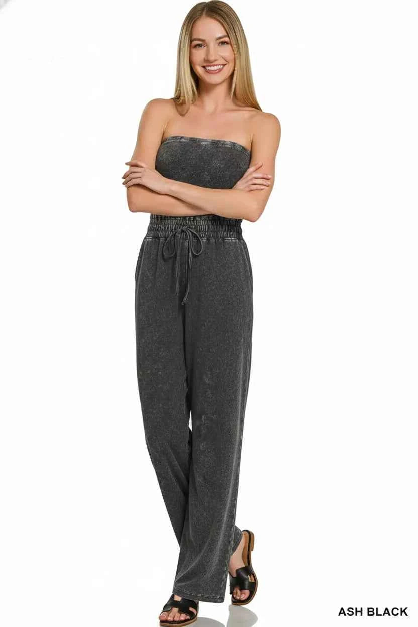 Zenana Acid Washed Strapless Tube Top Jumpsuit 570c5623-f469-46fb-a77b-d668ea77b342-Max-Origin