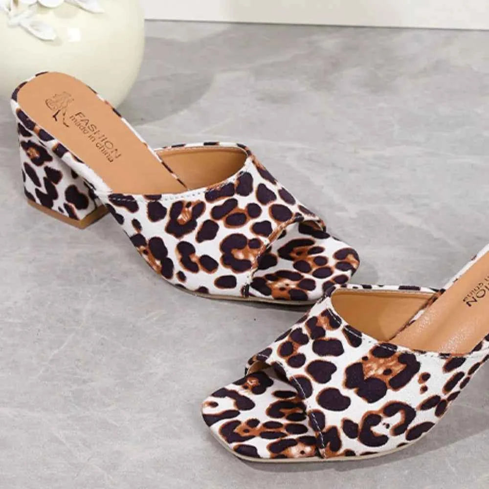 Leopard Block Heel Suede Sandals 572855b0-22e5-4116-824c-ceb27fc0d3fb-Max