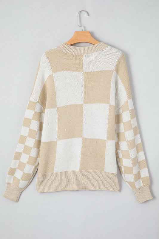 Vivifira Print Drop Shoulder Sweater 572fb721-8547-4322-946d-2a374e73d4bf
