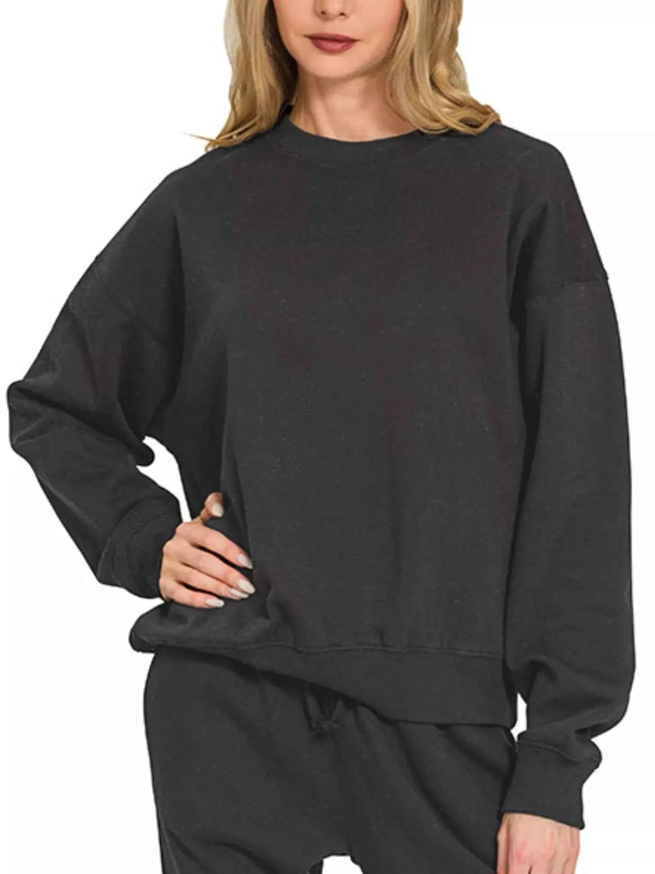 Zenana Fleece Long Sleeve Pullover & Jogger Set 576ff3de-a53a-46c2-9f3d-01248f64895d-Max-Origin
