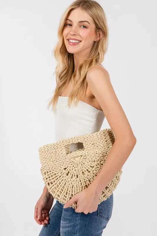 Fame Braided Semi Circle Tote Bag 57bd8769ce5e42e9b0af314651e278cb-Max-Origin