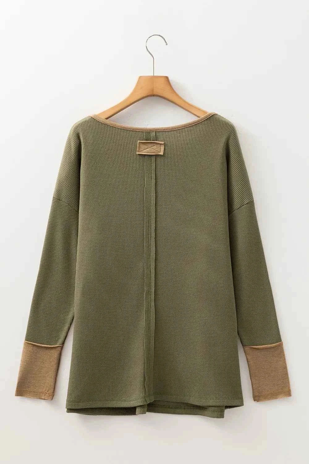 Button Front Contrast Trim Top 57d6051c-7fec-4bb6-80d8-c01876e5762e-Max-Origin