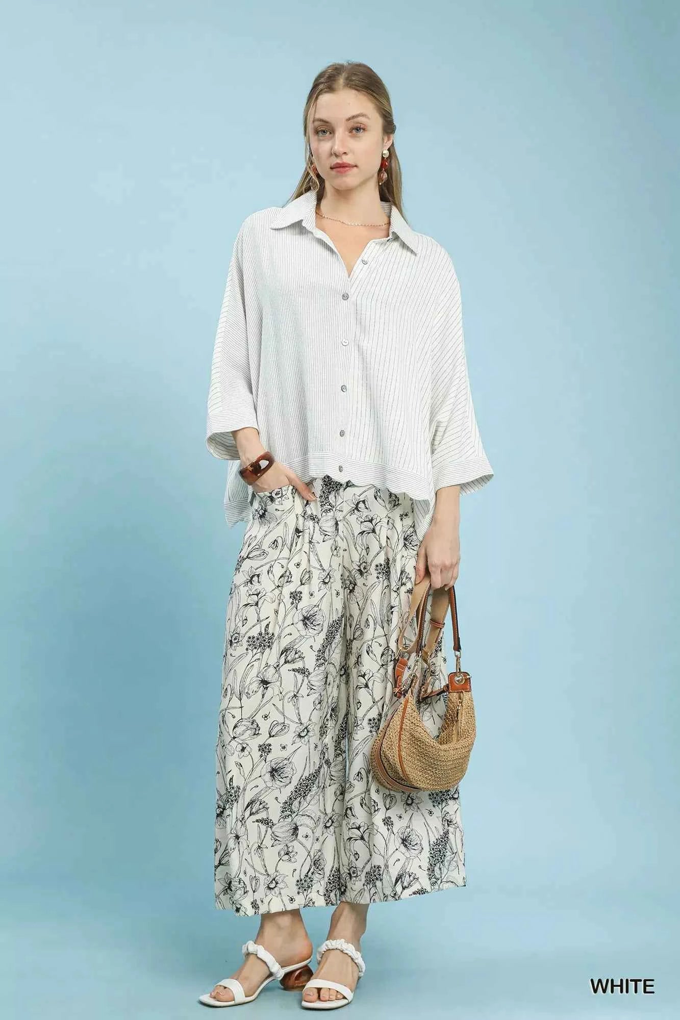 Umgee Oversized Striped Button-Down Shirt 57ea2b93-4266-4593-8d9e-449fb819aacb-Max-Origin