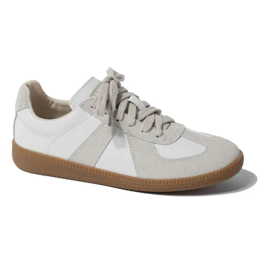 Round Toe Flats Sneakers Beige 57eade71-50ed-4c6c-a80d-3751f797299e-Max