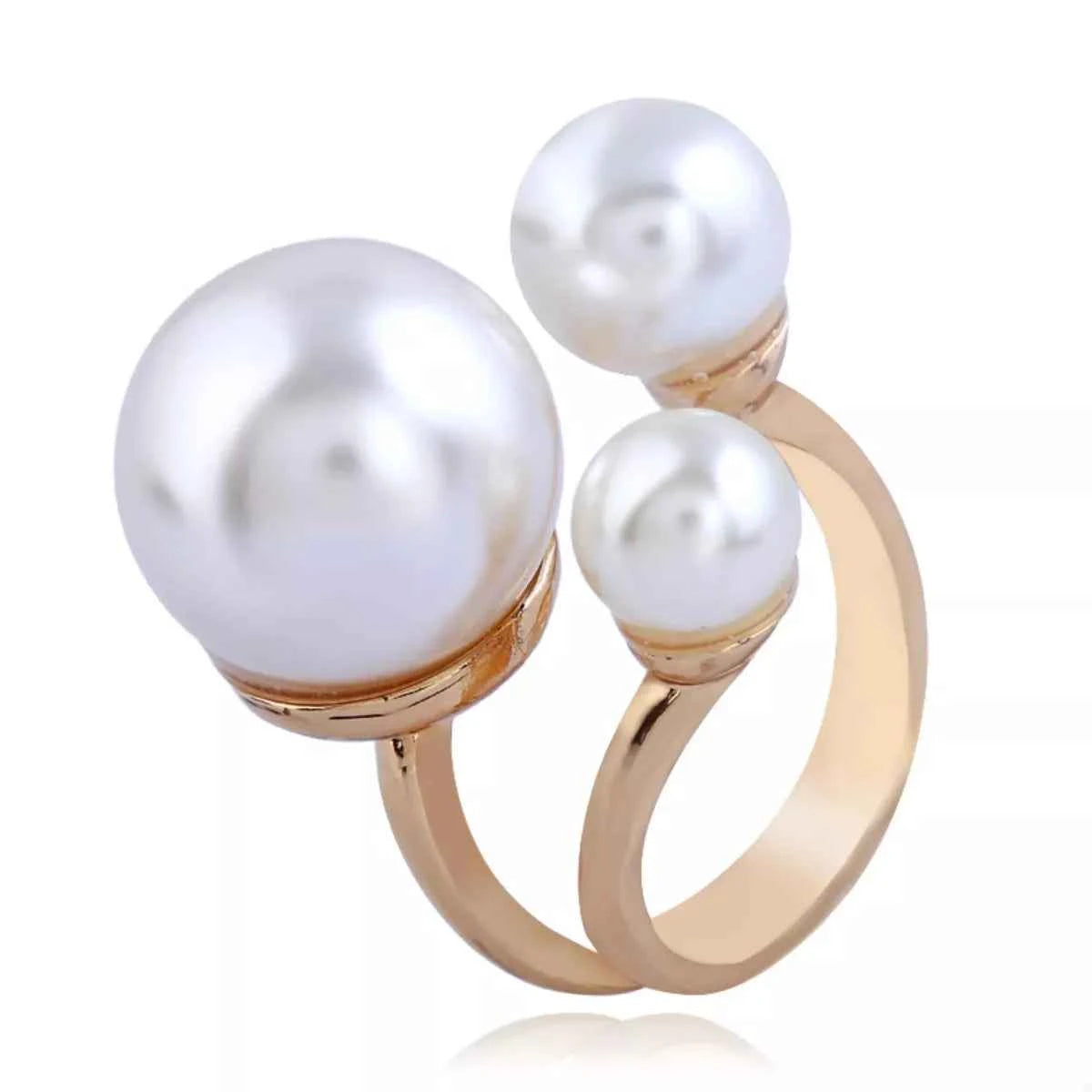 18K Gold-Plated Pearl Open Ring 580d4c1e-21b6-4f1c-81f6-852e39cc8102-Max-Origin