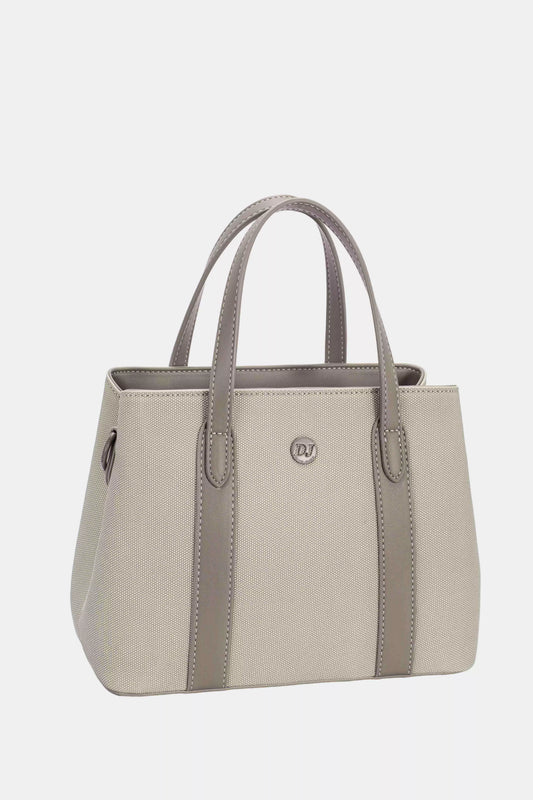 David Jones Canvas Handbag with Leather Trim FUNGI One Size 58265472-ad2a-414d-b1c2-e1562242bc00-Max-Origin