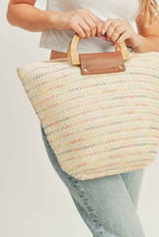 Summer Ready Straw Tote Bag 5866b120-b90b-4429-b139-596b056ae0aa