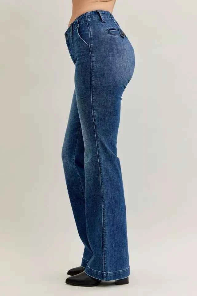 Judy Blue Full Size Mid Rise Bootcut Jeans with Welt Pockets Plus Size 588357c5ca5d4b628f4b33e2555c7102-Max-Origin