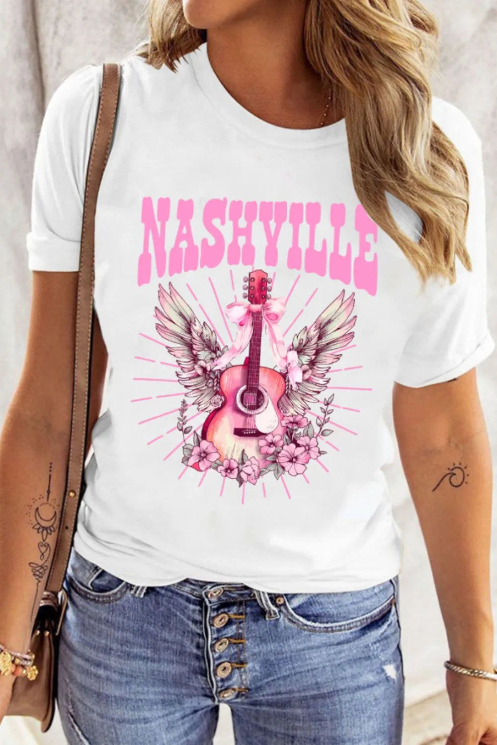 Graphic Round Neck Short Sleeve T-Shirt 5889e020-aaf8-41ab-8591-d42cdeb23d46-Max-Origin
