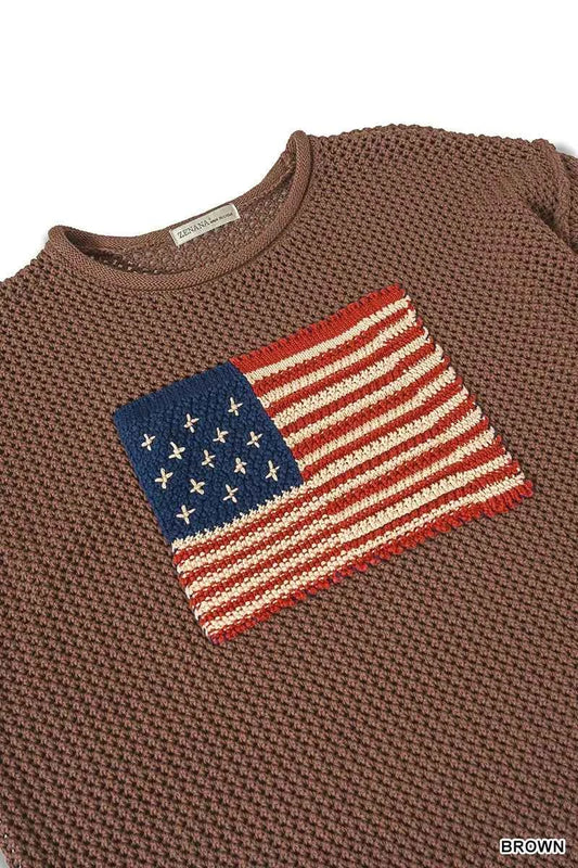 American Flag Crew Neck Sweater 589bbf384d3c446489a94af73800bc5c-Max-Origin