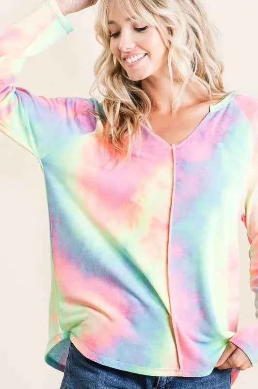 BiBi Long Sleeve Tie-Dye Terry T-Shirt 58ef41bee2c5447f8ee19085efc13a4b-Max-Origin