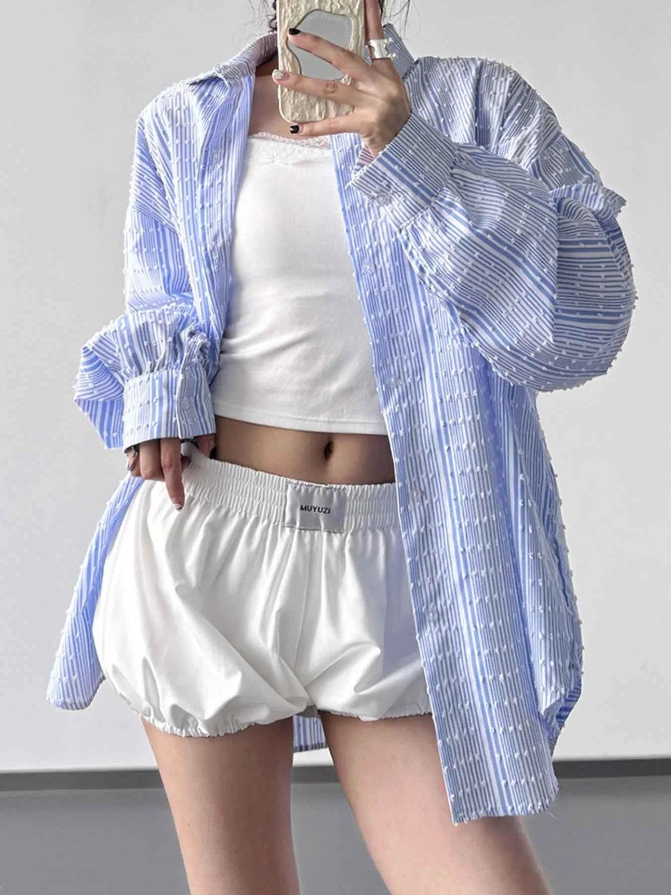 Striped Button Up Long Sleeve Shirt 593d886b-7e29-400d-9cd9-b5b799a976af-Max-Origin