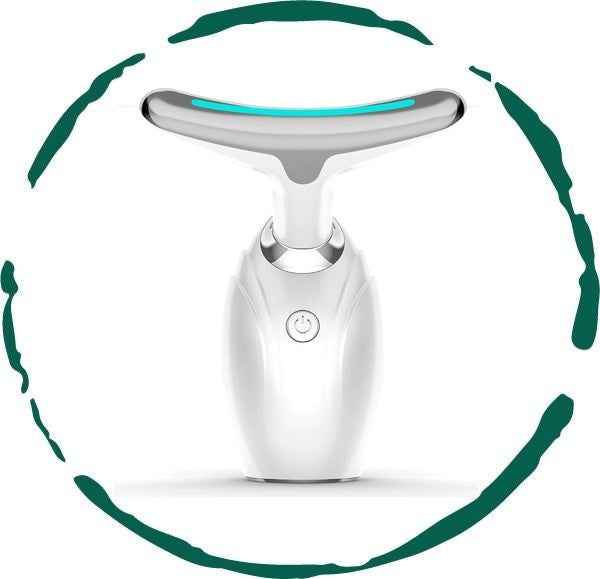 Neck & Face Lifting LED Therapy Device As Shown One Size 5961e832-a9e9-45d4-bec0-f51dcf7411ee