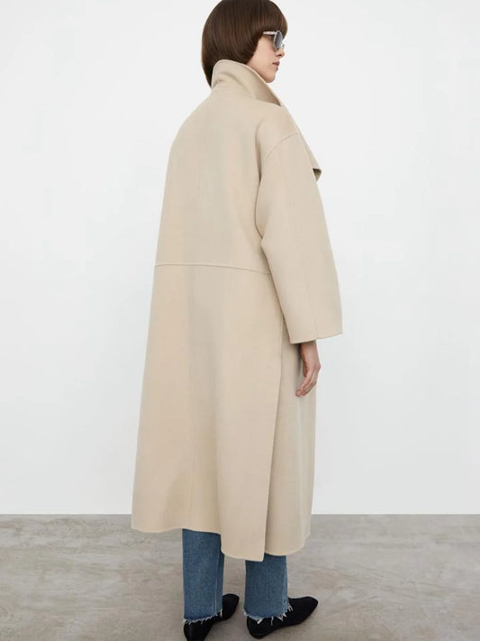 Vintage Double-Sided Wool Blend Coat