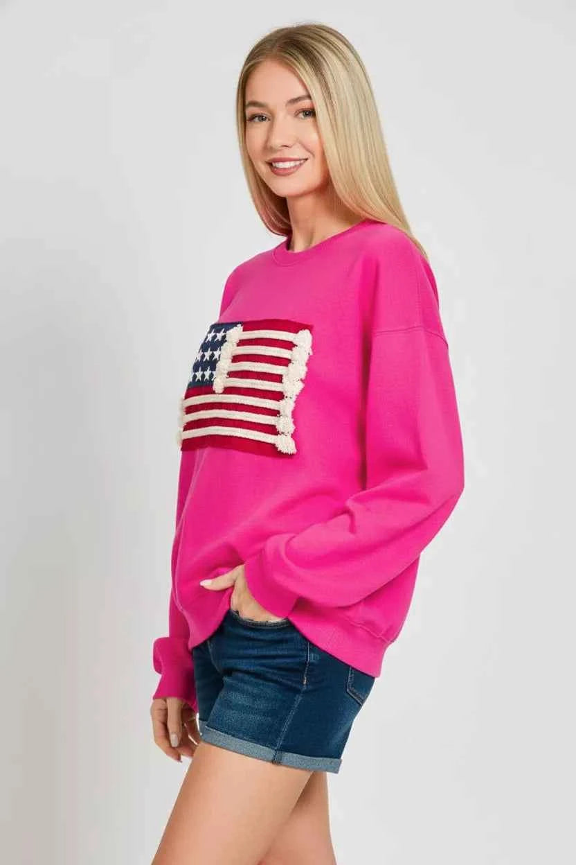 Zenana French Terry American Flag Pullover 5983c0fb-e1ce-49d3-8a78-2acbcdba4087-Max-Origin