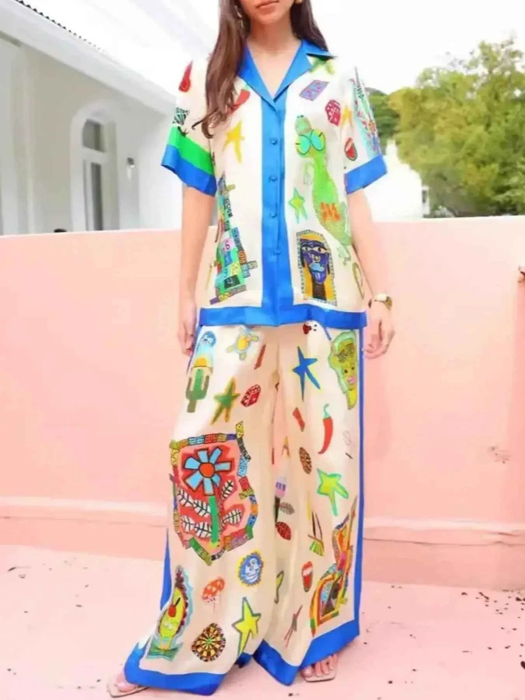 Printed Button Up Shirt and Pants Set 5999881d-c49e-47f6-abab-e81615bfe205-Max-Origin