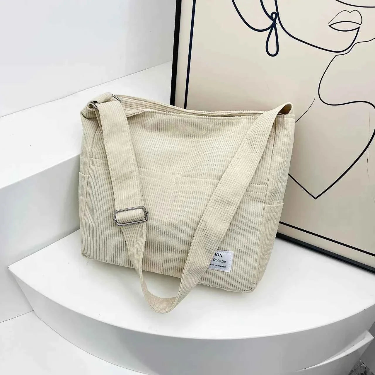 Corduroy Crossbody Messenger Bag 59a80a477eb947be868d18d646fdf423-Max-Origin