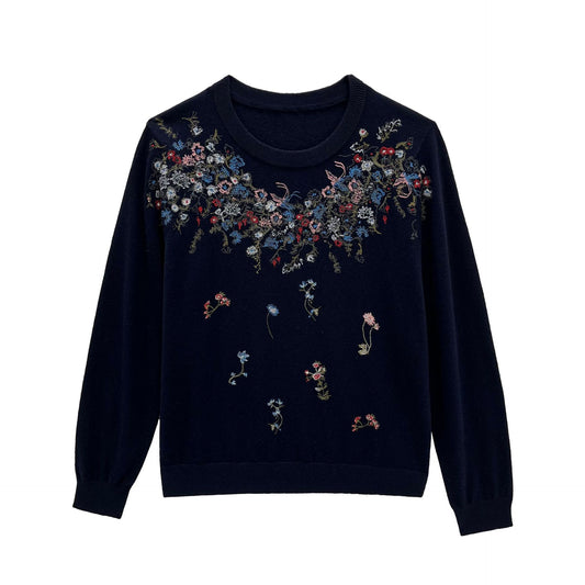 The Embroidered Signature Crewneck Sweater 5B0907848D41D7AFC57CCEC3520F1CFE_6af68cce-8ce6-41f5-a32e-aab371b0aeb6