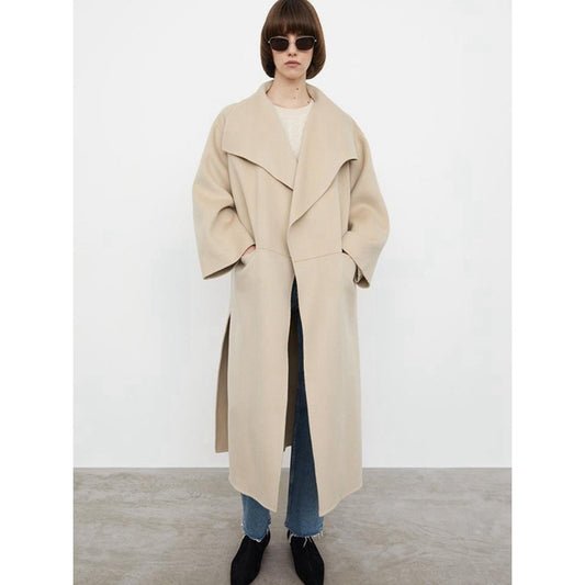 Vintage Double-Sided Wool Blend Coat