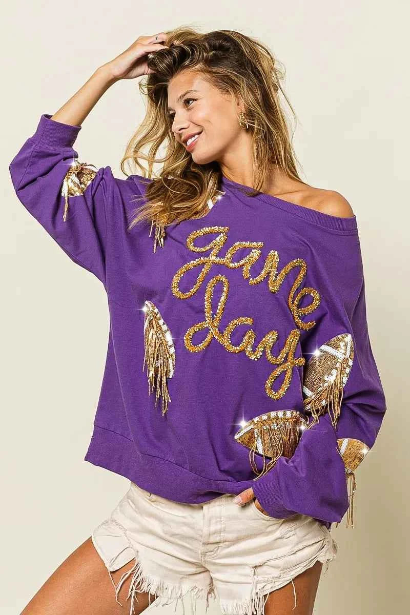 BiBi Sequin Football Patches Game Day Sweatshirt 5a138ee410564d2c974daf5ebee7b9fe-Max-Origin
