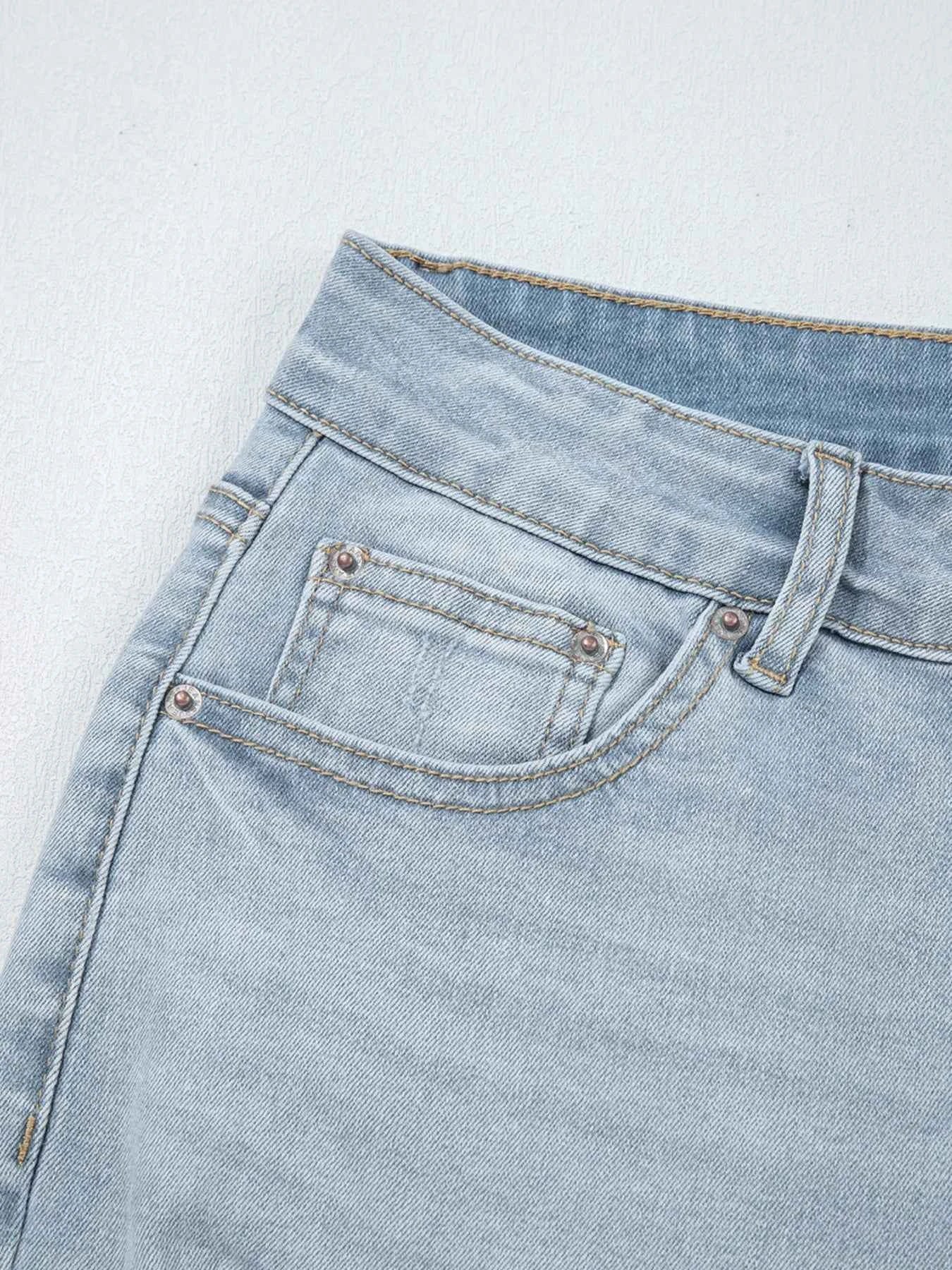 Mid Rise Ankle-Length Distressed Skinny Jeans 5a19788c2c6a4a61a1f5062903f348d5-Max-Origin