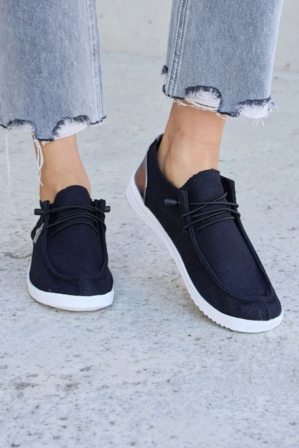 Forever Link Star Lace-Up Flat Sneakers 5a22a98e-7373-410a-ac58-8d9dd3431459-Max
