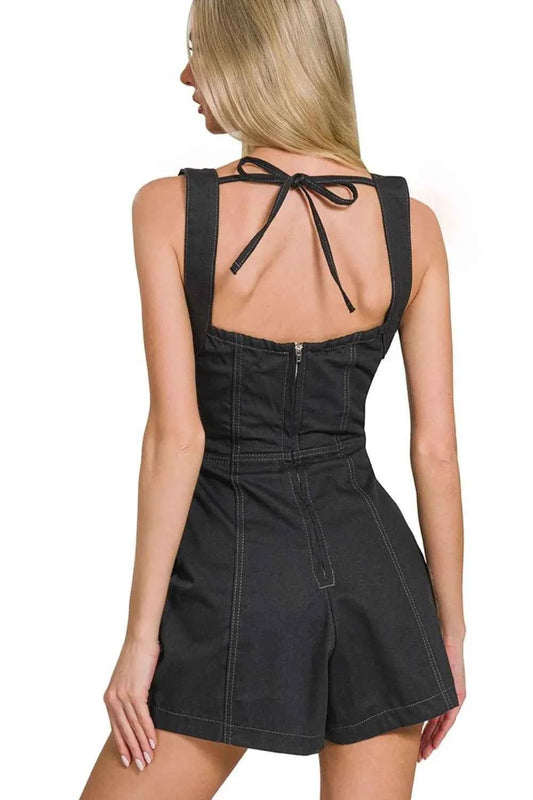 Tie Back Romper 5a536c0e-948d-441d-b74f-5fe6dab25b46-Max-Origin