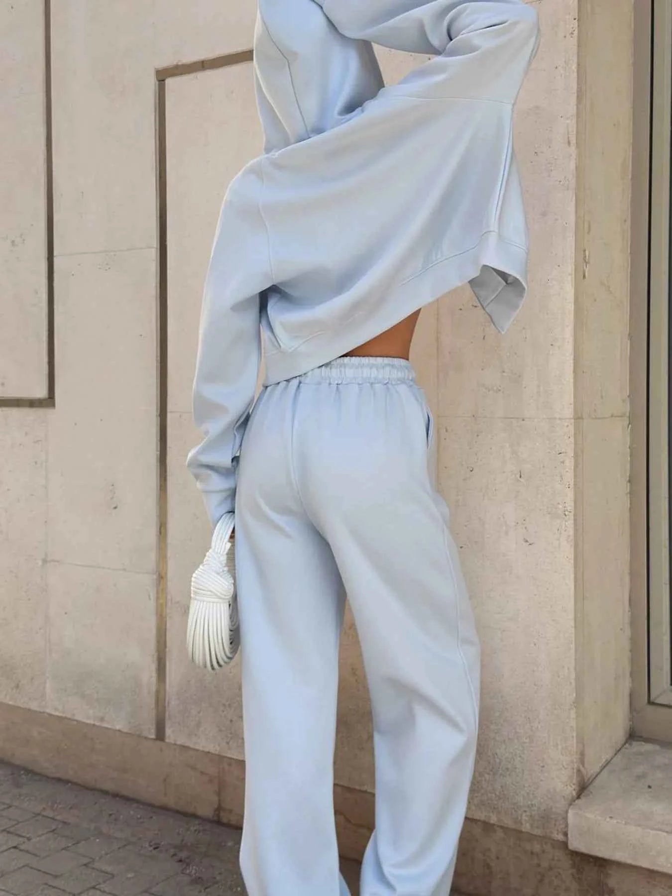 Zip Up Drawstring Hoodie and Pants Set 5a584ee34139419a81f92a2b12f56219-Max-Origin