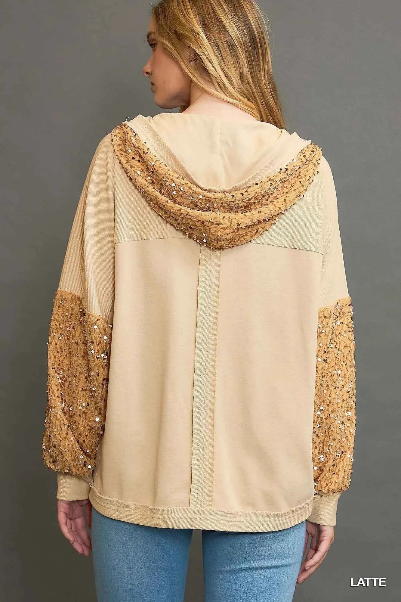 Umgee Sequined French Terry Jacket 5a82dcf3-58ad-43ab-9ac0-ab1b870b8108-Max-Origin