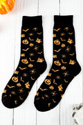 Delicacy Spooky Season Funny Halloween Socks Black ONE SIZE 100%Cotton 5a8fb0c6249e5f93