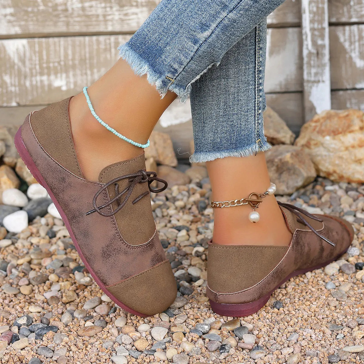 Casual Lace-Up Loafers 5a93637f650c4b01ae127be13cb31c1d-Max-Origin