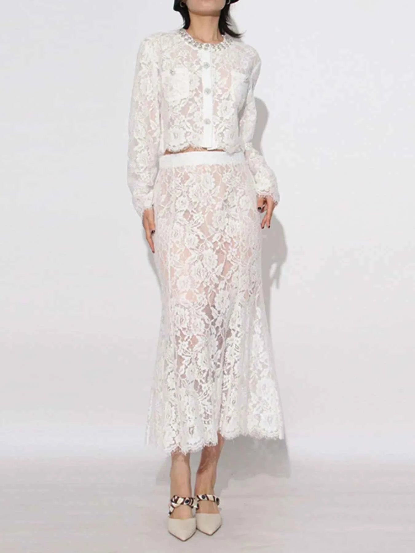 Lace Snap Down Top and Skirt Set 5a9c257c-5a5a-4330-9396-2c5f6f0c6206-Max-Origin