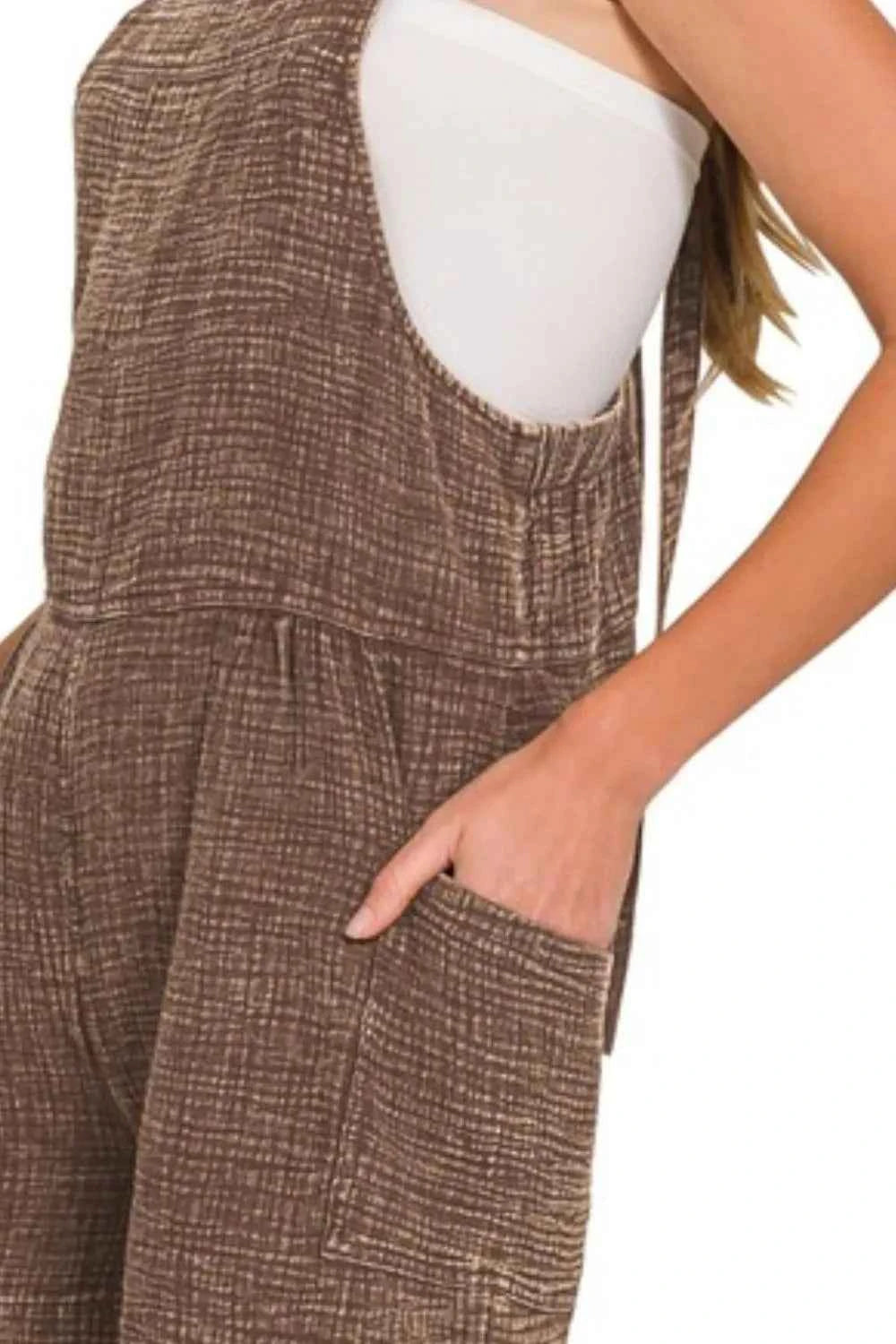 Washed Double Gauze Tie Back Rompers 5a9f2486-5c87-46cc-8b7f-42f010deb648-Max-Origin