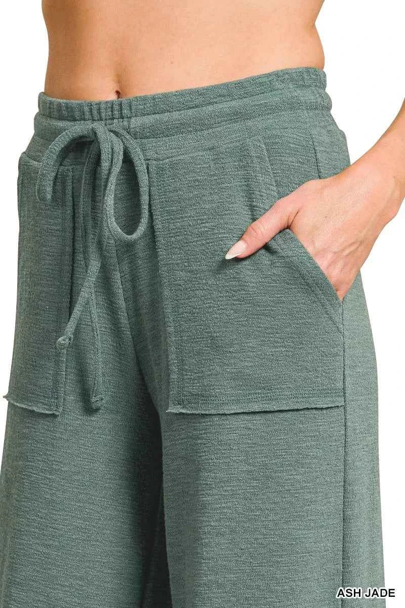 Zenana Cotton Slub Short Sleeve Tee and Pants Set 5b0b3088f5434b21a31b8b70e695c628-Max-Origin