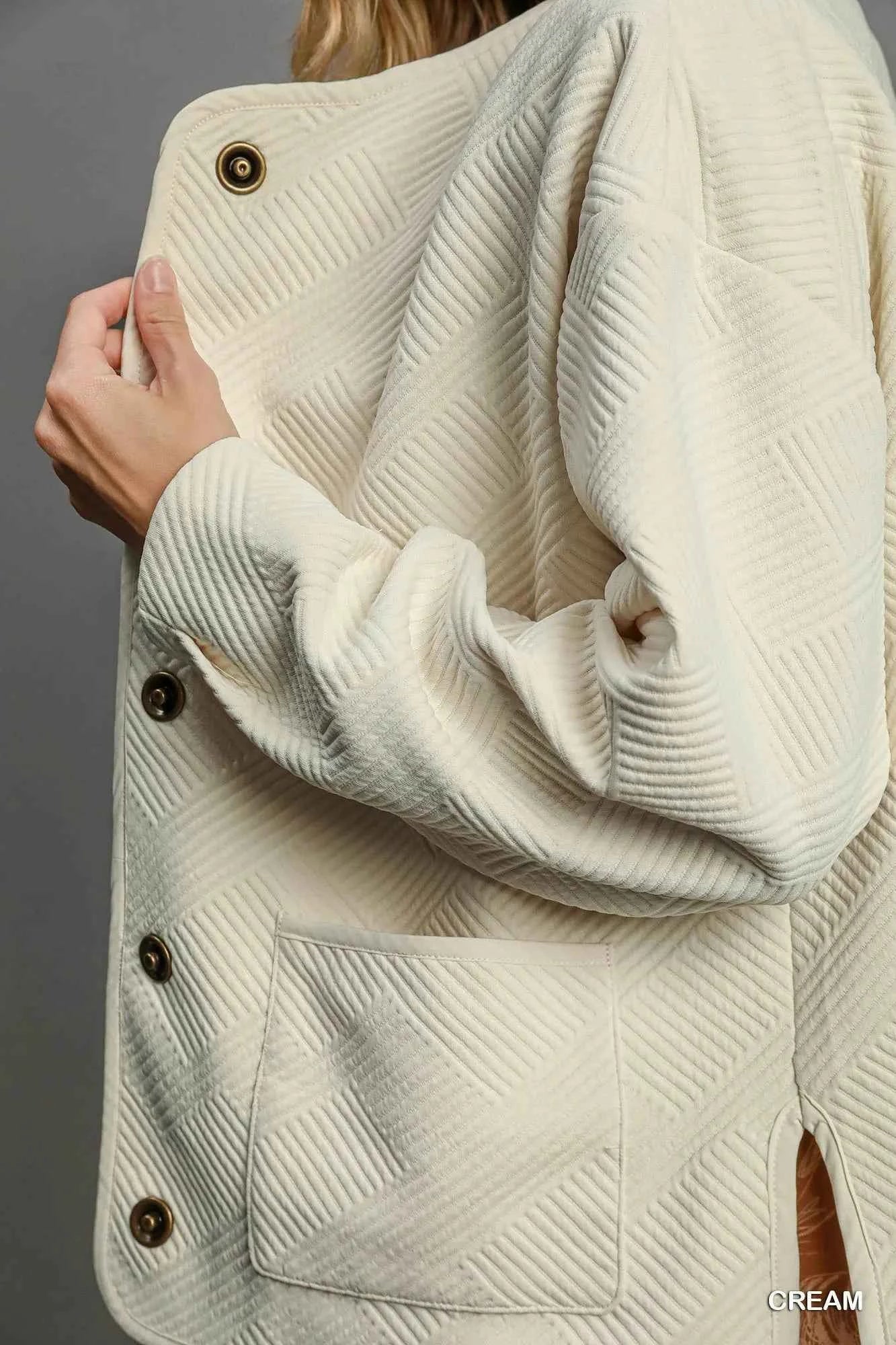 Umgee Textured Jacquard Jacket 5b3d8e3d-25cf-4afd-9cfd-58316a07e77a-Max-Origin