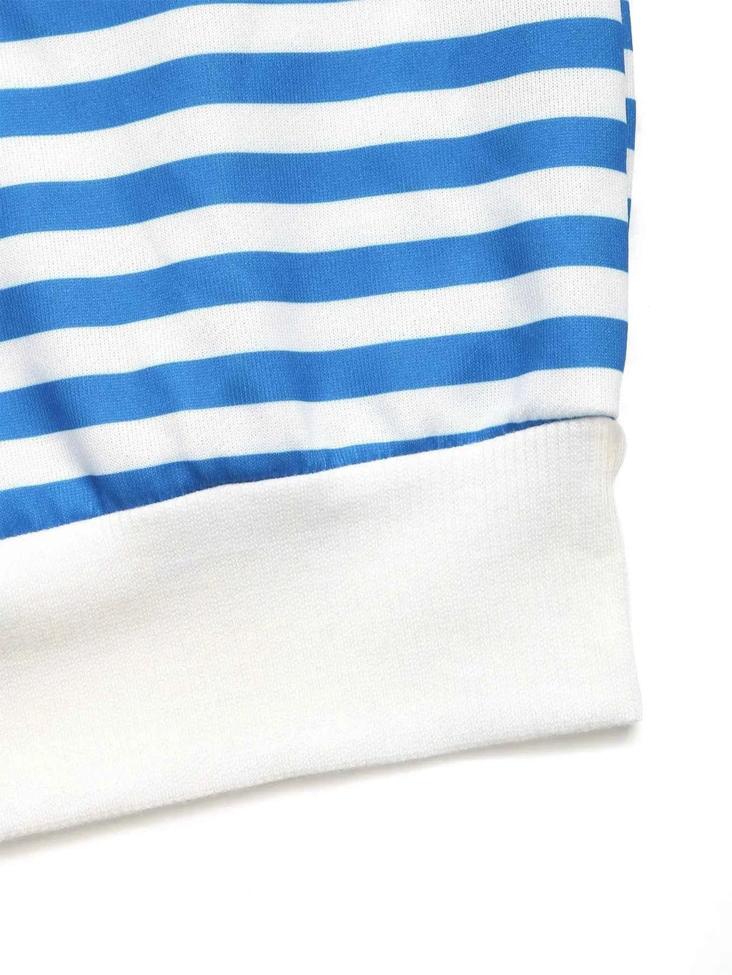Striped Quarter Zip Long Sleeve Hoodie 5b6bff708a65469ea2b728467cd5f145-Max-Origin