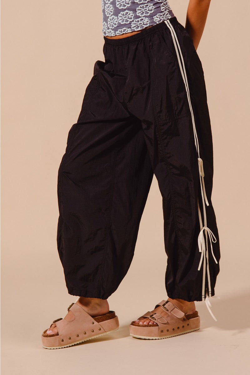 SO ME Loose Fit Jogger Pants With Double Lined Side Detail 5b77c1c8cd544b9f8ed2bacfd2158f38-Max